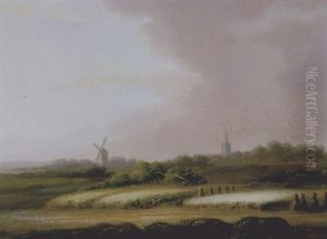Gezicht In De Omgeving Van Hilversum Gezicht In De Omgeving Van Hilversum