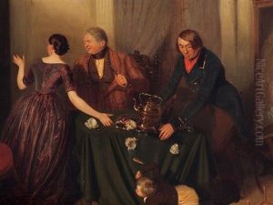 Reunion With Difficulties by Josef Franz Danhauser