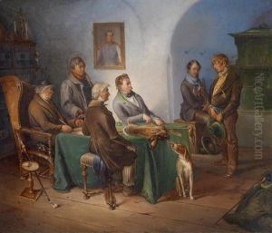 Der Wilddieb by Josef Franz Danhauser