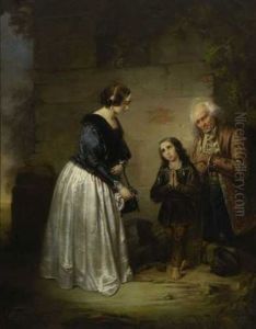 Almosen by Josef Franz Danhauser