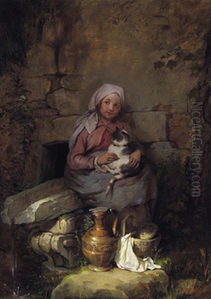Das Madchen Mit Der Katze - view 1
