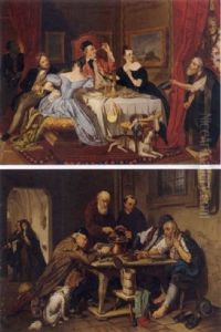 The Wheel Of Fortune by Josef Franz Danhauser