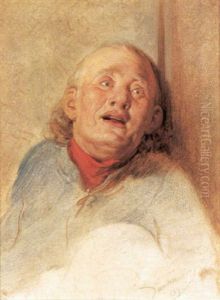 Kopf Eines Mannes by Josef Franz Danhauser