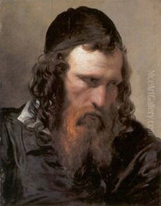 Portrait Eines Bartigen Mannes