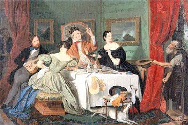 Lazarus And The Rich Man - view 1