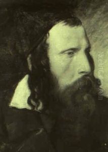 Portrait Of An Aschkenazi Man by Josef Franz Danhauser