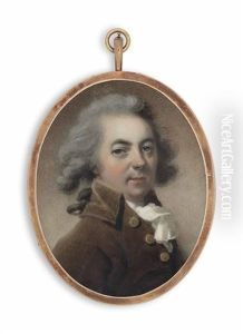 A Gentleman, In Brown Coat by Abraham Daniel
