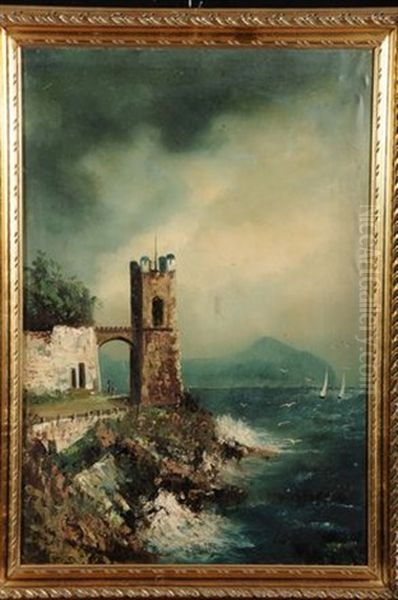 Passaggiata Di Nervi Paesaggio Montano (pair) - view 1