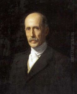 Gentleman Wearing Riding Stock