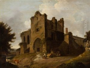 English Landscape by Thomas Daniell