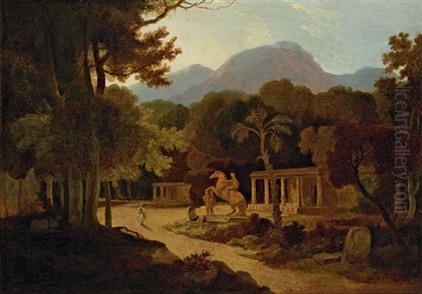 Southern Indian Wooded Landscape - view 1