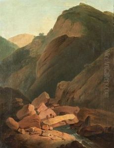 The Koh Valley In Garhwal, Northern India (in Collab. W/william Daniell) by Thomas Daniell