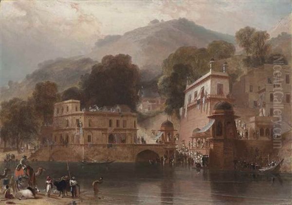 The Principal Gaut At Hurdwar, Northern India - view 1