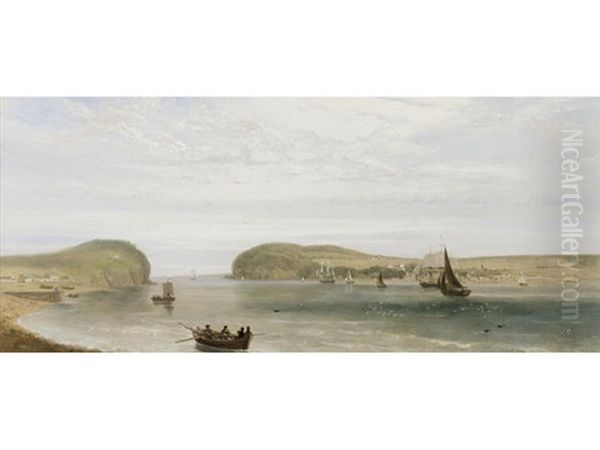 The Town And Entrance To The Bay Of Cromarty - view 1
