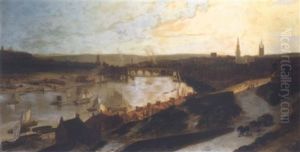 View Of Newcastle On The River Tyne From St. Ann's View Of Newcastle On The River Tyne From St. Ann's
