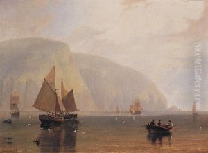 Kemaes Head, Cardiganshire by William Daniell RA
