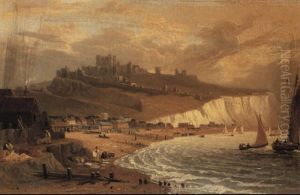 A View Of Dover by William Daniell RA