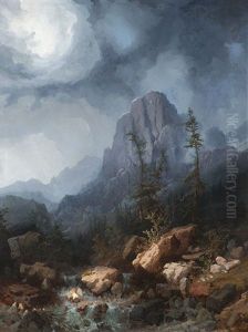 Gewitterstimmung In Den Dolomiten by Giovanni Danielli