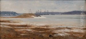 Ships Off Ruissalo (turku) by Elin Danielson-Gambogi