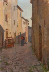 An Alleyway by Elin Danielson-Gambogi
