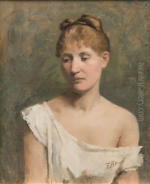 A Portrait Of A Young Woman by Elin Danielson-Gambogi