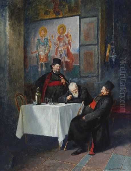 Serbische Erzpriester - view 1