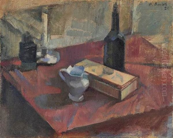 Still Life With Boccalino And Candle - view 1