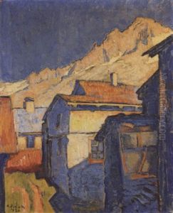 Goscherneralp by Heinrich Danioth