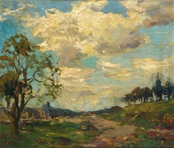 A Summer Landscape by Charles Dankmeijer