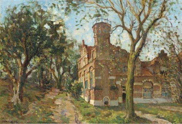 The Red-brick House - view 1
