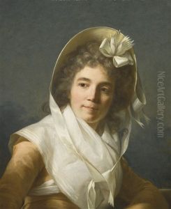 Portrait Of A Lady by Henri-Pierre Danloux