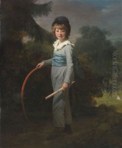 Portrait Of Henry John Lambert by Henri-Pierre Danloux