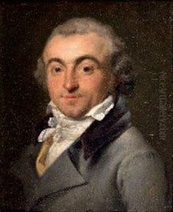 Portrait D'homme A La Veste Grise by Henri-Pierre Danloux