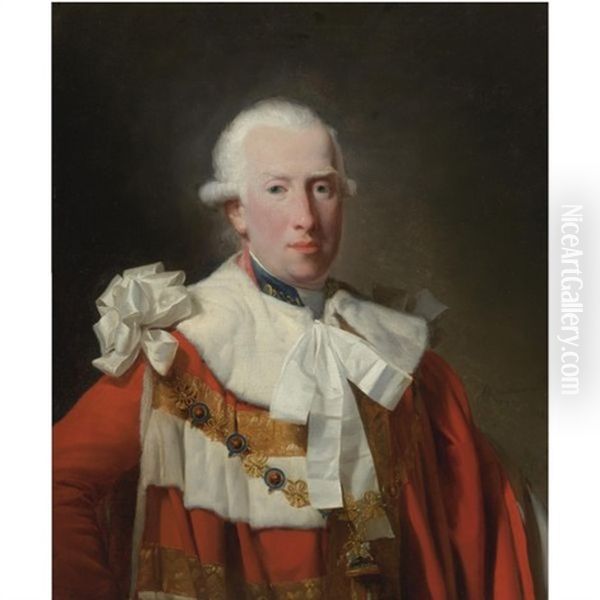 Portrait Of H.r.h. Prince William Henry, 1st Duke Of Gloucester And Edinburgh, Wearing Peers Robes And The Chain Of The Garter - view 1