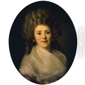 Portrait Of A Lady (madame Buseille) by Henri-Pierre Danloux