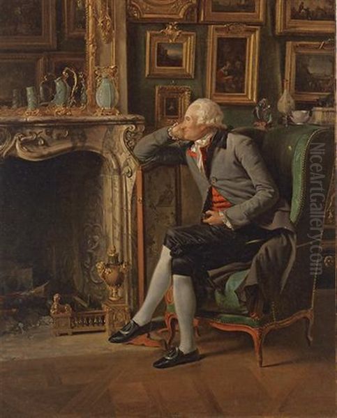 The Baron De Besenval In His Salon De Compagnie - view 1