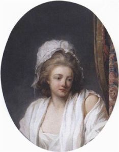 Jeune Femme En Buste Presque De Face