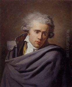 Portrait Of A Man In A Grey Coat by Henri-Pierre Danloux