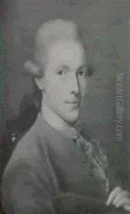 Portrait Of A Young Gentleman Wearing A Red Coat