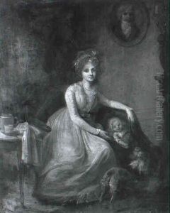 Les Soins Maternels by Henri-Pierre Danloux