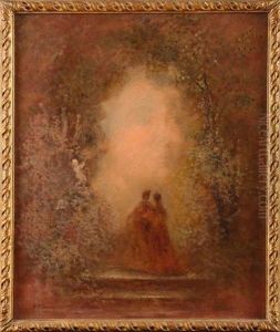 Elegantes En Sous-bois by William Turner Dannat