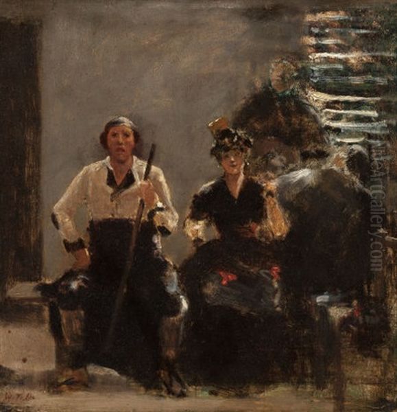 Sketch For The Quartette - view 1