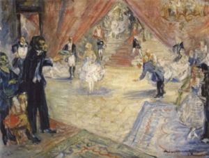 Hoffmann Zeigt Seiner Gesellschaft Die Puppe Olympia by Karl Dannemann