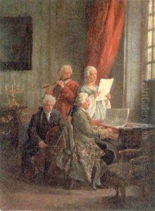 Das Konzert by Leon Marie Constant Dansaert