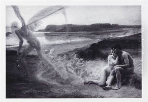 Le Temps Passe Vite (fragment) by Edouard Dantan