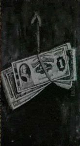Trompe L'oeil Of American Currency
