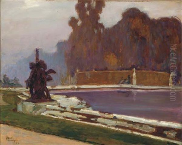 Le Bassin En Automne - view 1