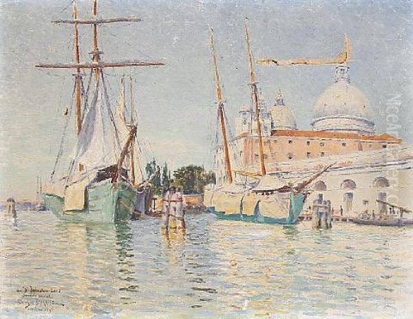 Along A Quayside, Venice - view 1