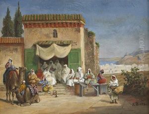 Orientalisk Scen by Fritz Ludvig von Dardel
