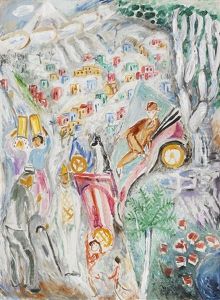 Turisten Pa Teneriffa by Nils Dardel